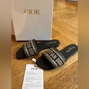 Dior Christian Dway Slide Sandals